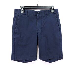 Everlane The 9" Slim-Fit Performance Chino Short Mens 30 Navy Blue Preppy